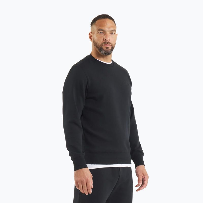 Férfi Pitbull Sampson Crewneck Sweatshirt fekete 4