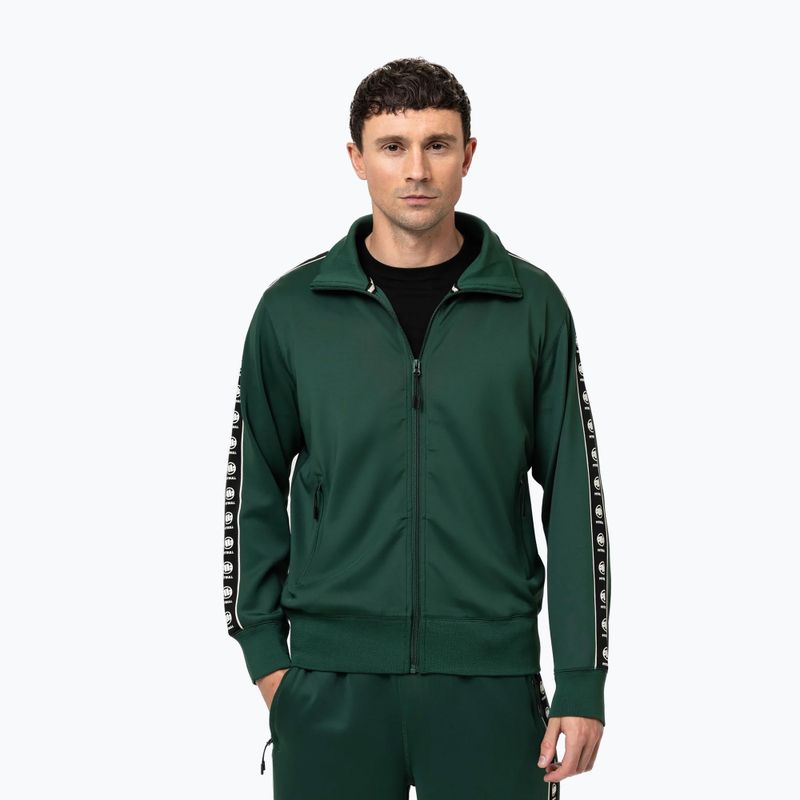 Férfi Pitbull Track Jacket Powers palack zöld
