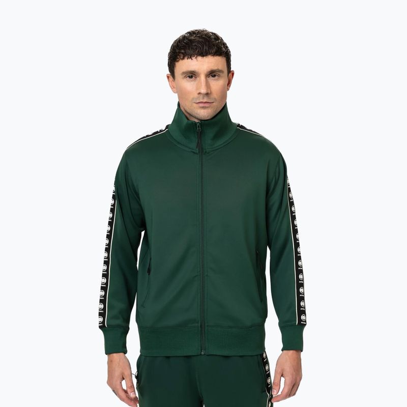 Férfi Pitbull Track Jacket Powers palack zöld 4