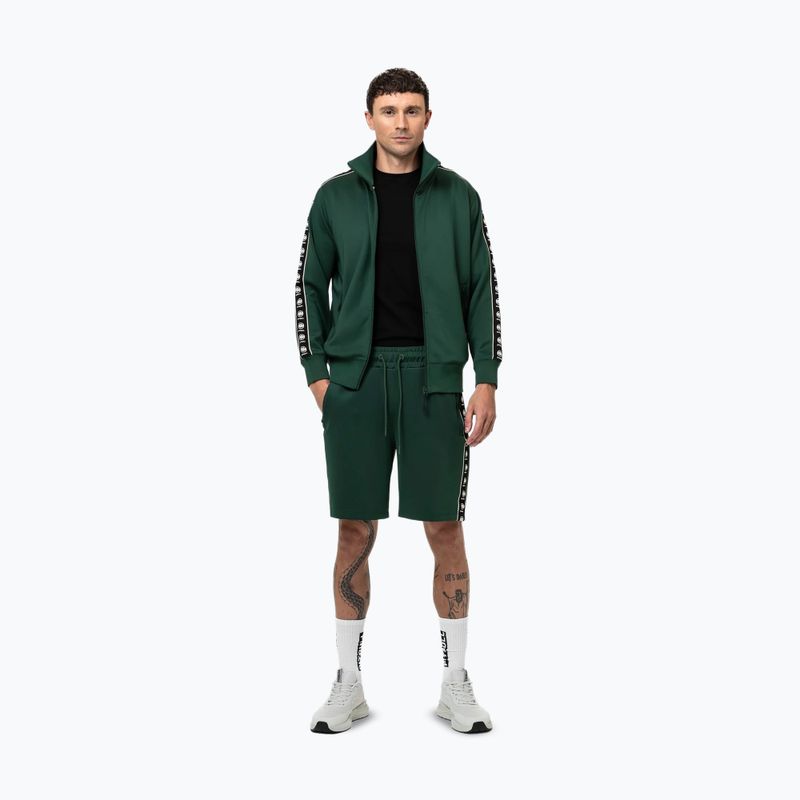 Férfi Pitbull Track Jacket Powers palack zöld 7