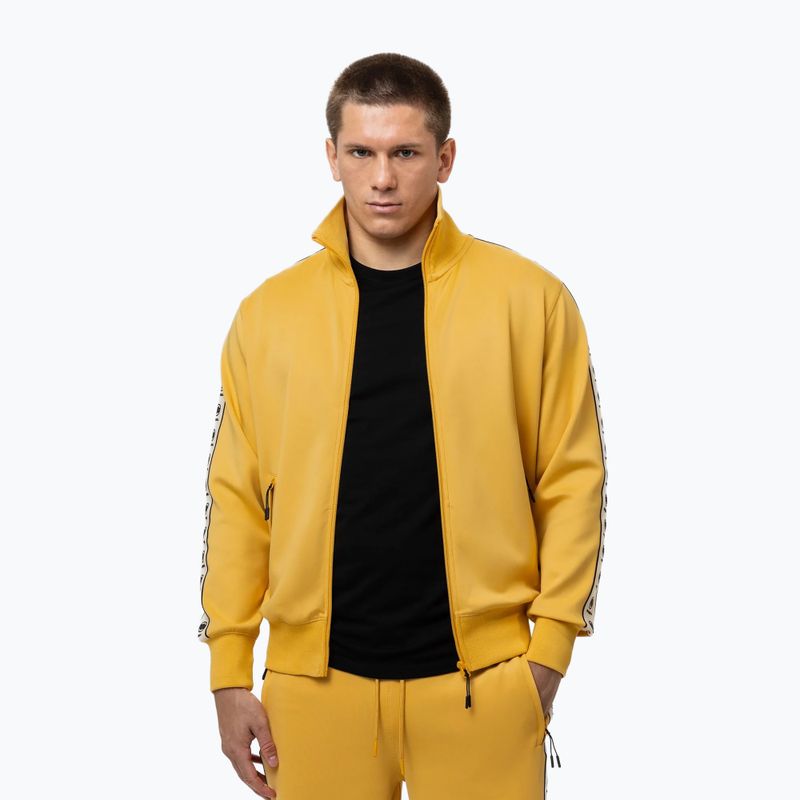 Férfi Pitbull Track Jacket Powers halványsárga színben 4