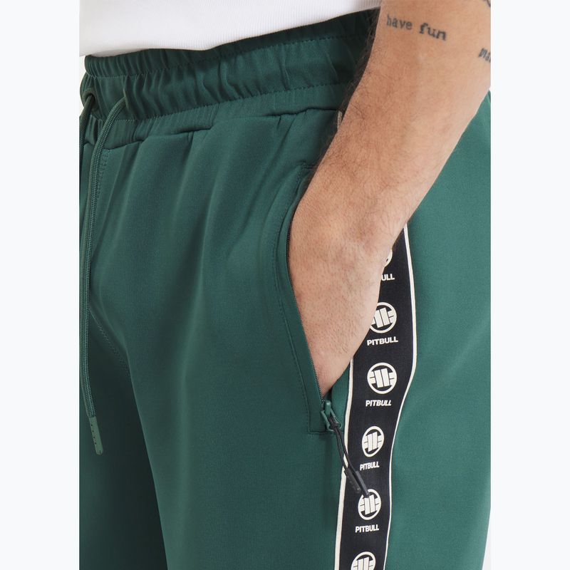 Férfi Pitbull Track Shorts Powers palack zöld 2