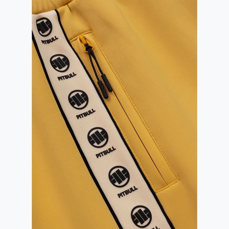 Férfi Pitbull Track Shorts Powers halvány sárga 4