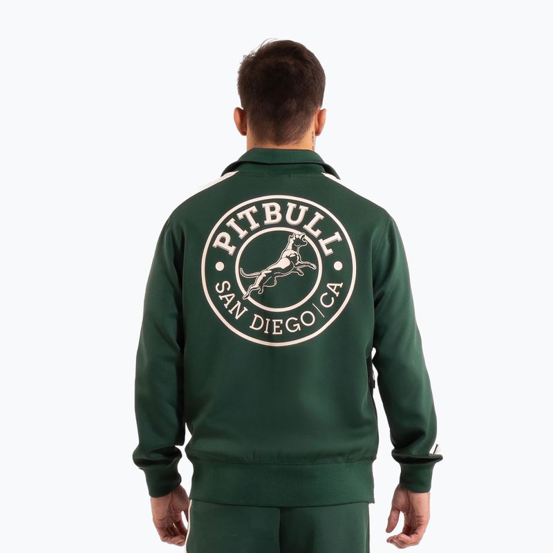 Férfi Pitbull Track Jacket San Diego üveg zöld 3