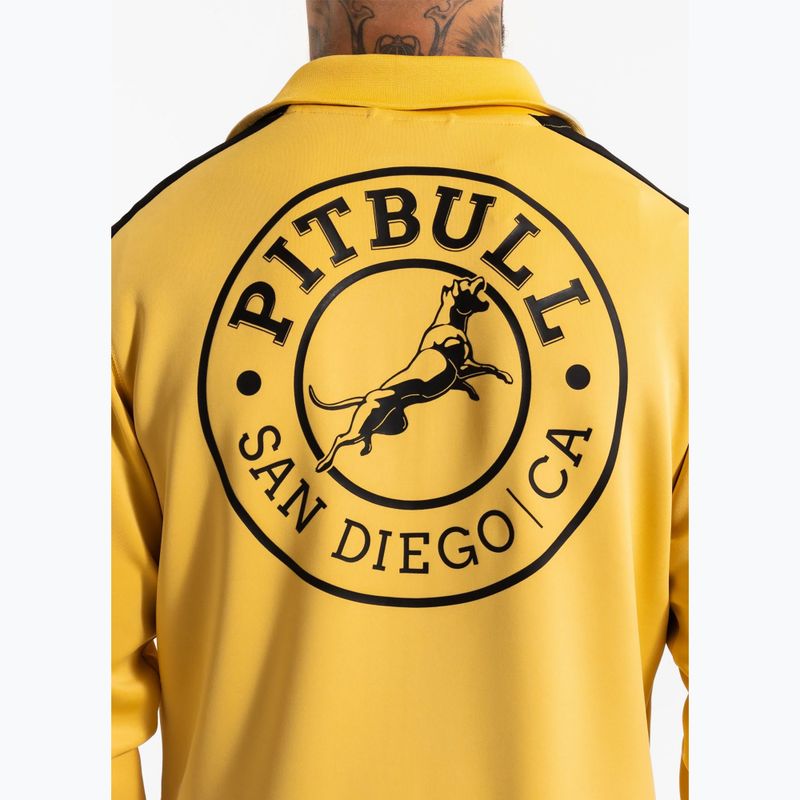Férfi Pitbull Track Jacket San Diego halványsárga 4