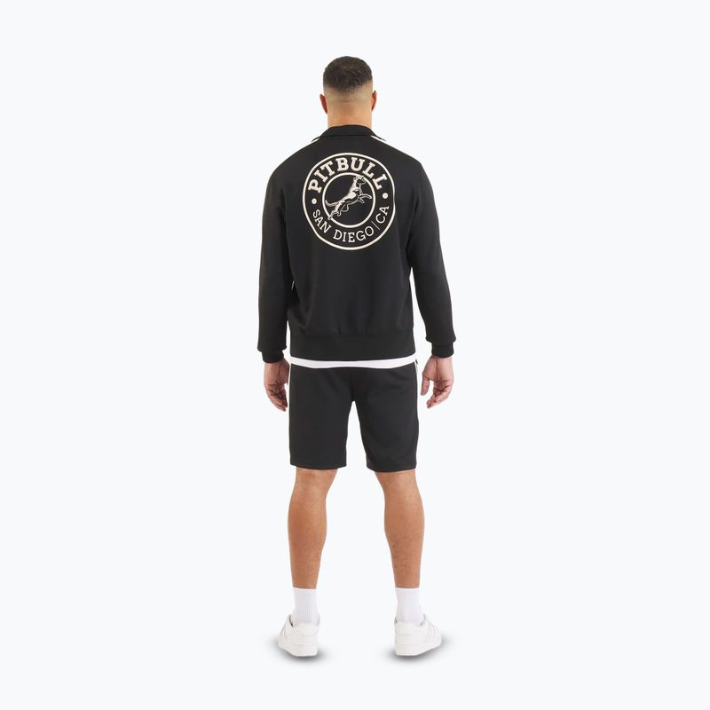 Férfi Pitbull Track Jacket San Diego fekete 3