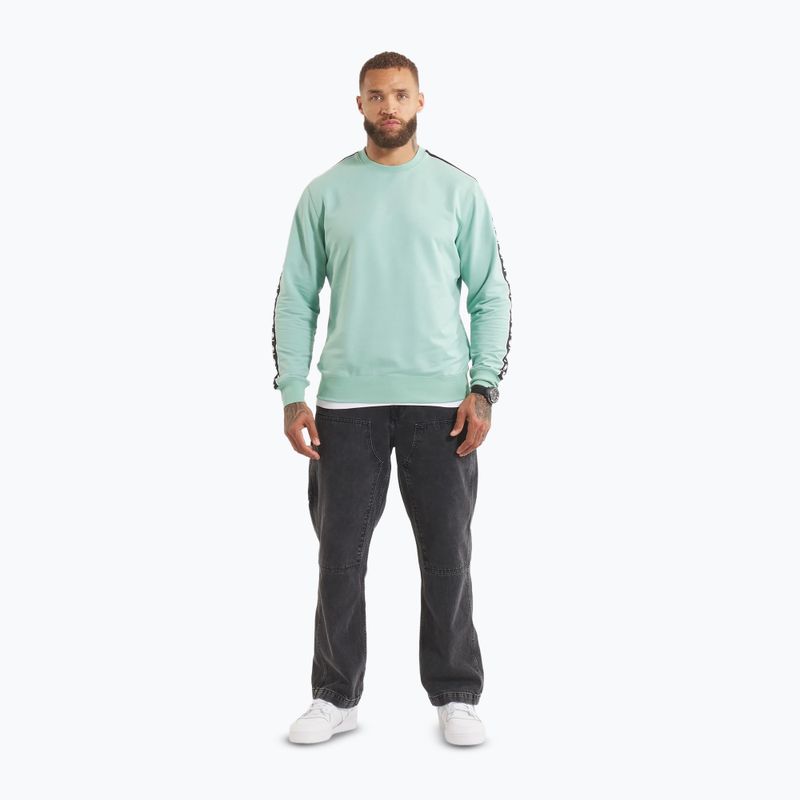 Férfi Pitbull Tape Nugget Crewneck Sweatshirt világos menta 2