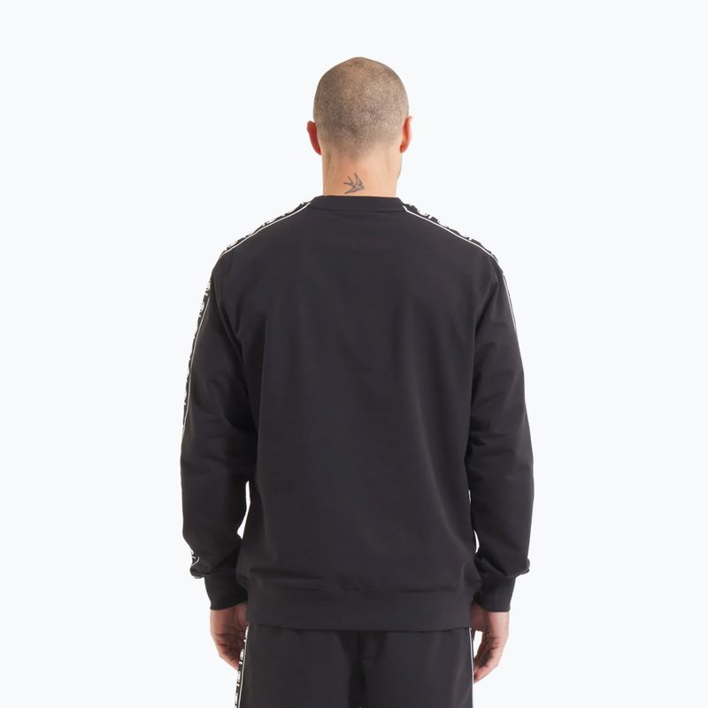Férfi Pitbull Tape Nugget Crewneck Sweatshirt fekete 3