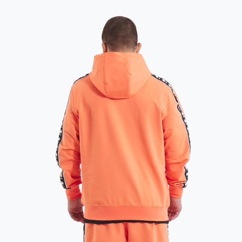 Férfi Pitbull Tape Nugget kapucnis Zip Sweatshirt világos lazac 3