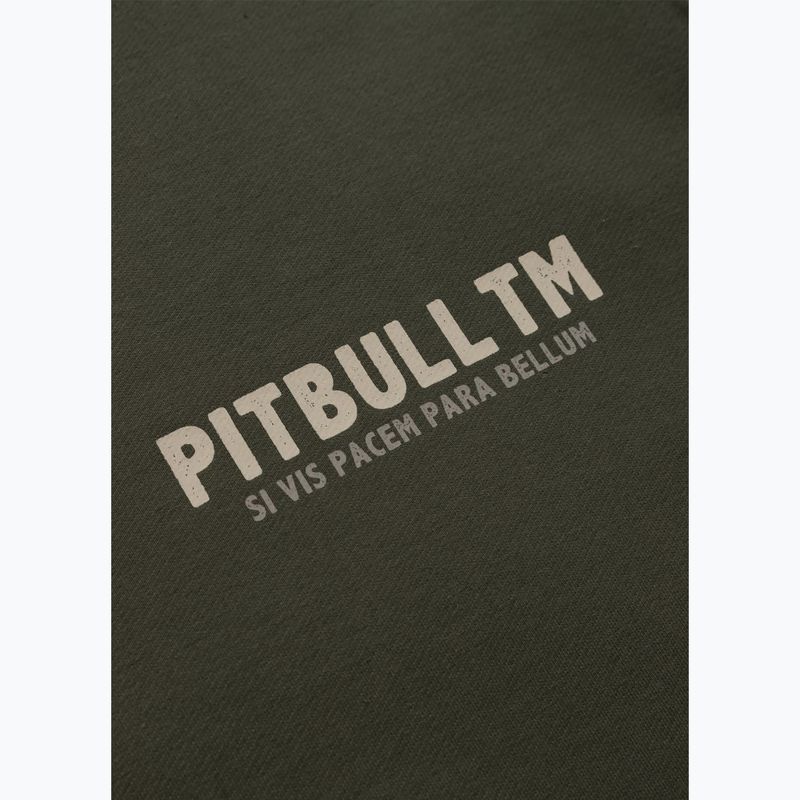 Férfi Pitbull Para Bellum Crewneck Sweatshirt régi zöld 7