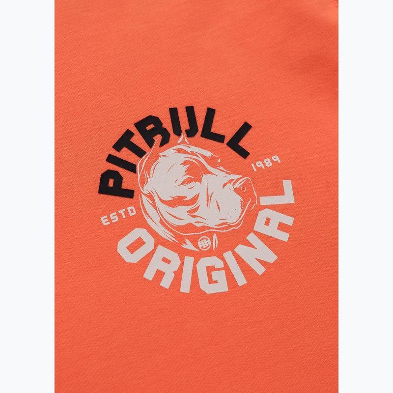Férfi Pitbull Dog Sd Crewneck melegítő világos lazac 5