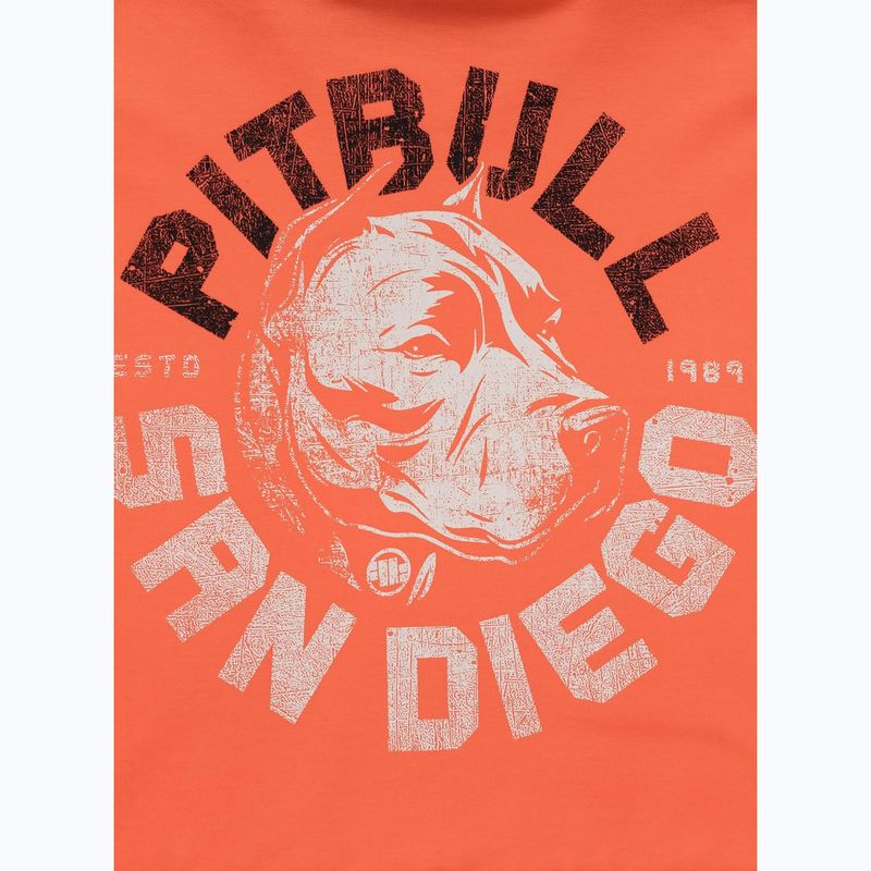 Férfi Pitbull Dog Sd Crewneck melegítő világos lazac 6