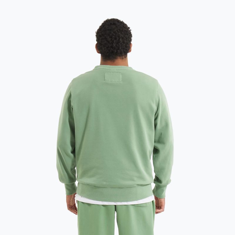 Férfi Pitbull Lancaster 2 Crewneck Sweatshirt mosott zöld 3