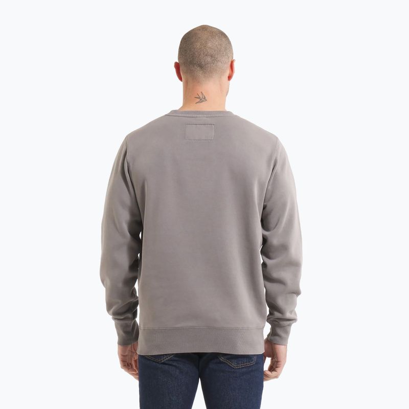 Férfi Pitbull Lancaster 2 Crewneck Sweatshirt mosott szürke 3
