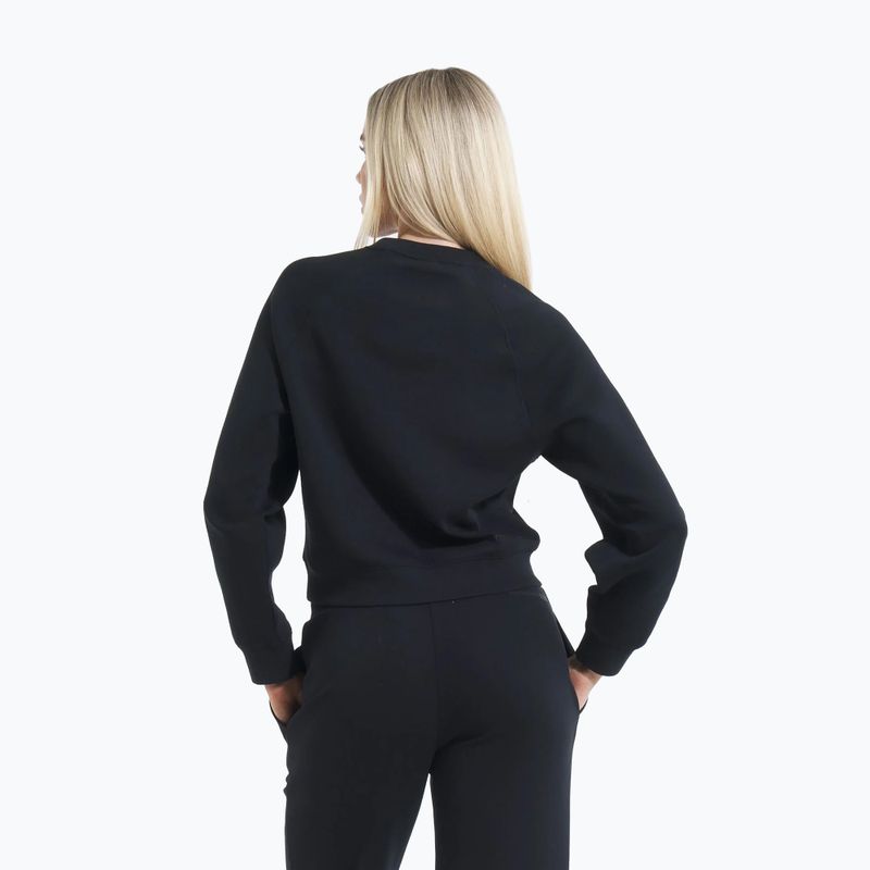 Női Pitbull Discovery Crewneck pulóver fekete 3