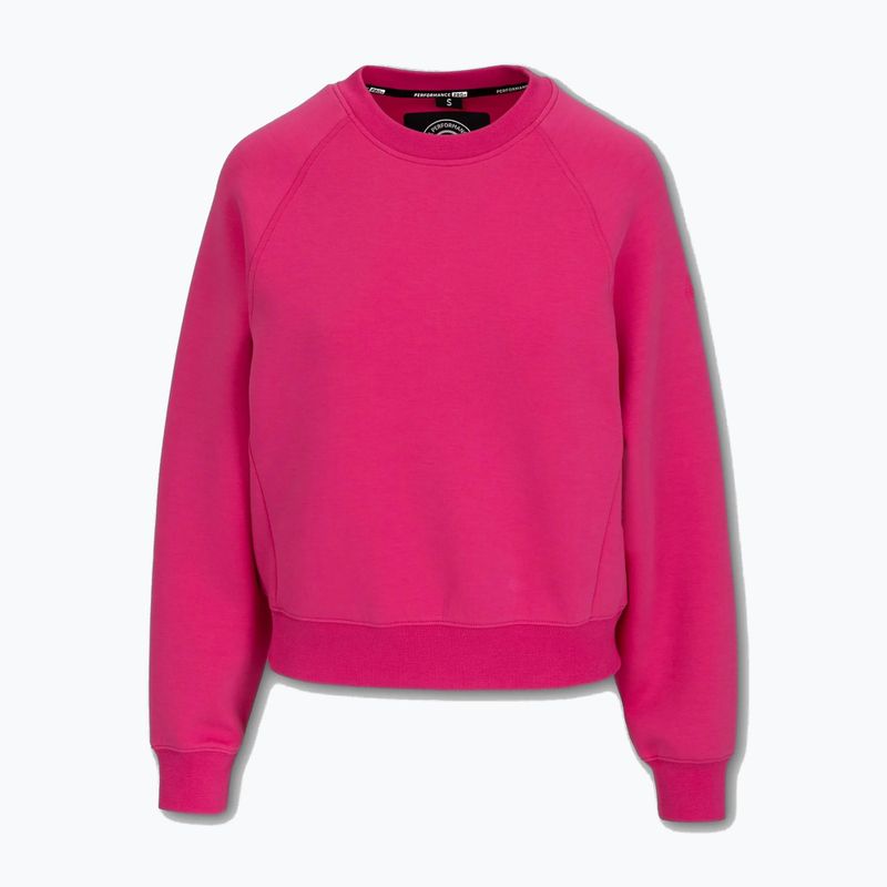 Női Pitbull Discovery Crewneck pulóver málna piros 4