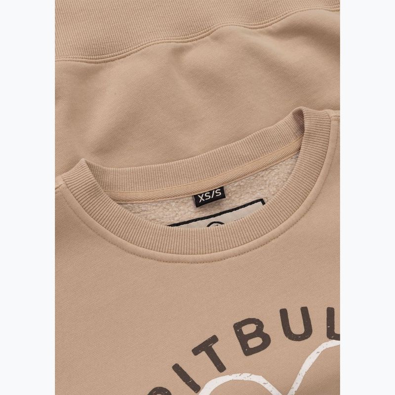 Női Pitbull Manzanita Heart Crewneck Sweatshirt homok 6