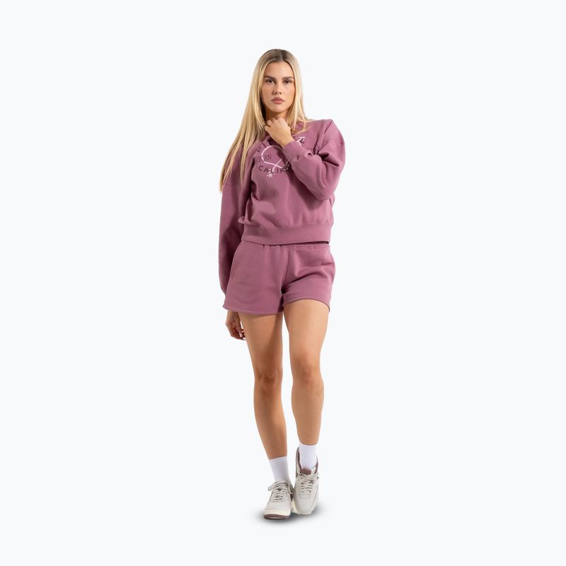 Pitbull női Manzanita Heart Crewneck Sweatshirt rózsaszínű 2
