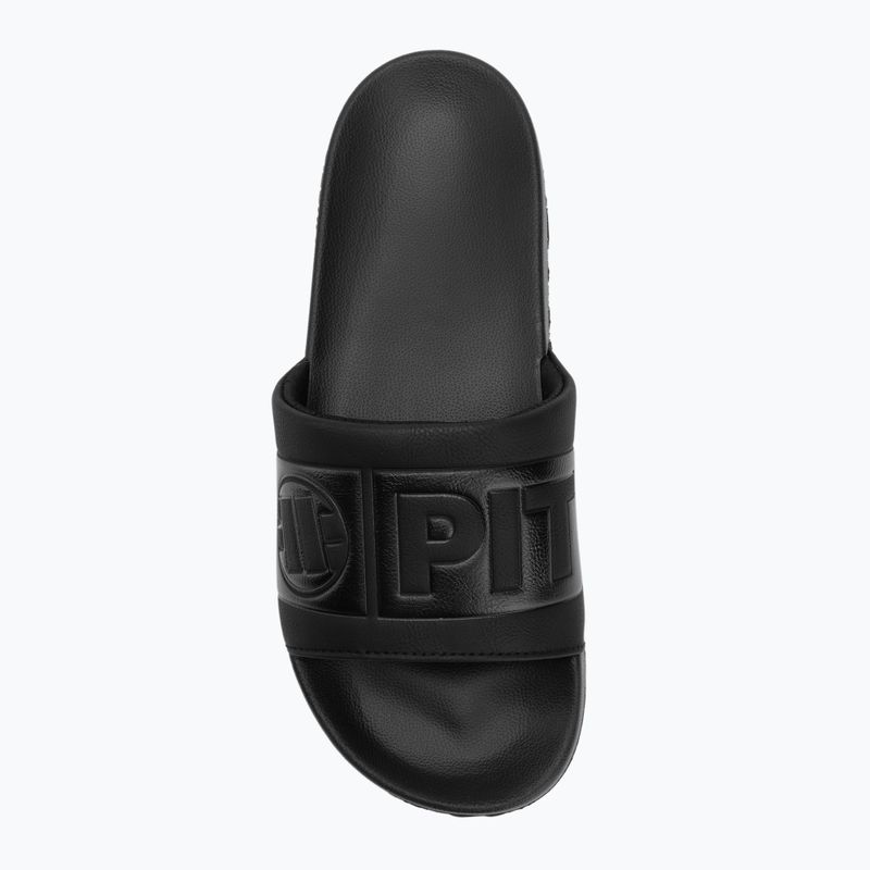 Pitbull Hilltop fekete/fekete férfi flip-flopok 5