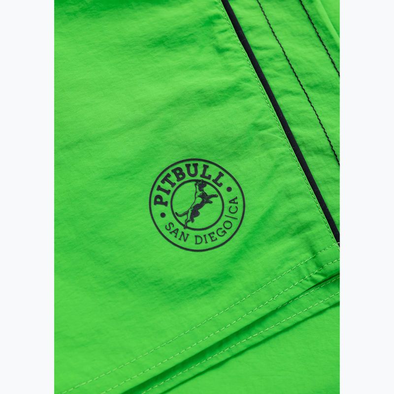 Férfi Pitbull Crownhill fluo zöld fürdőnadrág 7