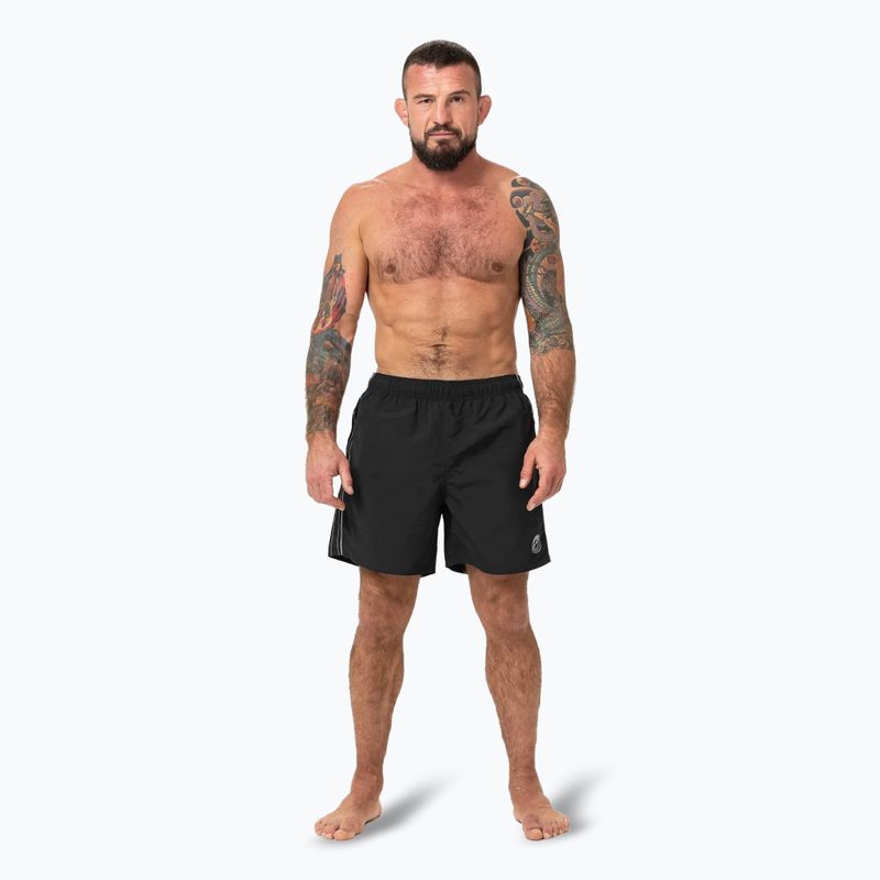 Férfi Pitbull Crownhill úszónadrág fekete 2