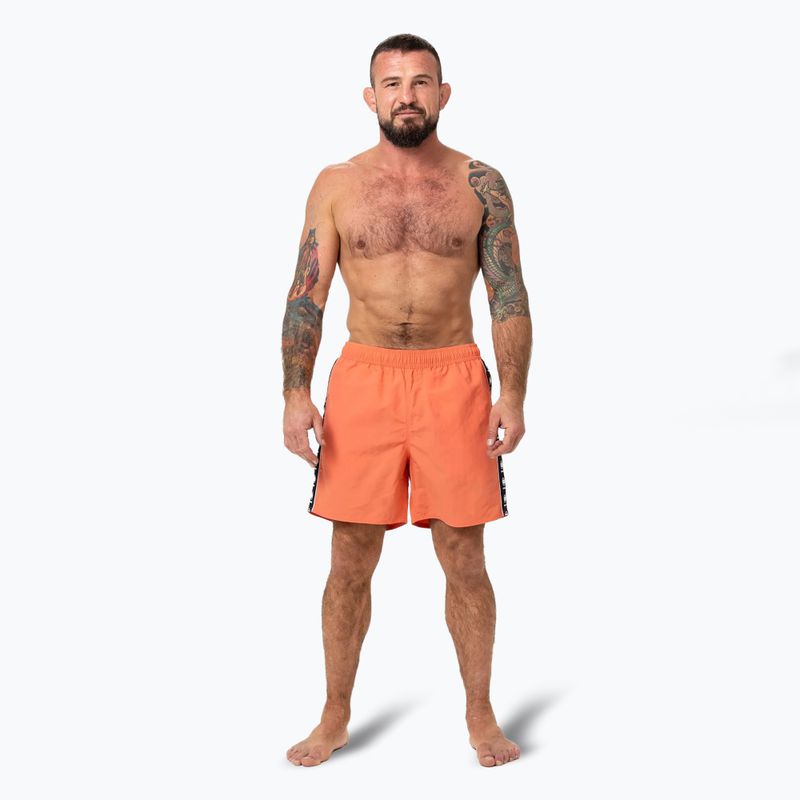 Férfi Pitbull Blackmore Blackmore világos lazac színű úszónadrág 2