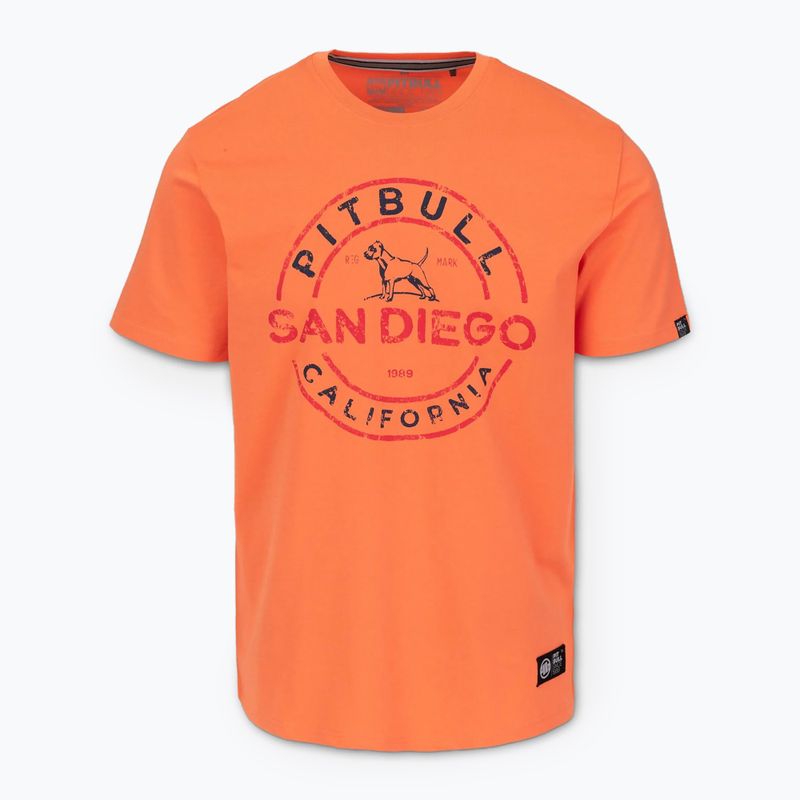Férfi Pitbull San Diego Ins. fluo narancssárga póló 4