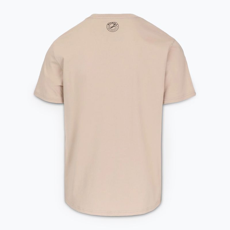 Férfi Pitbull San Diego CA ultra könnyű homok póló 5