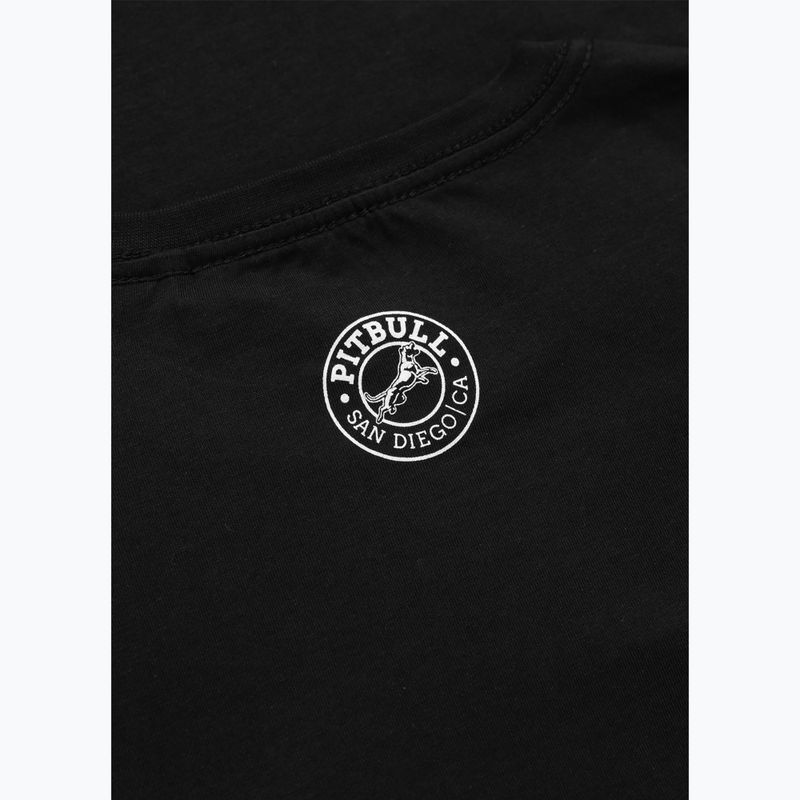 Pitbull San Diego CA férfi póló fekete 5