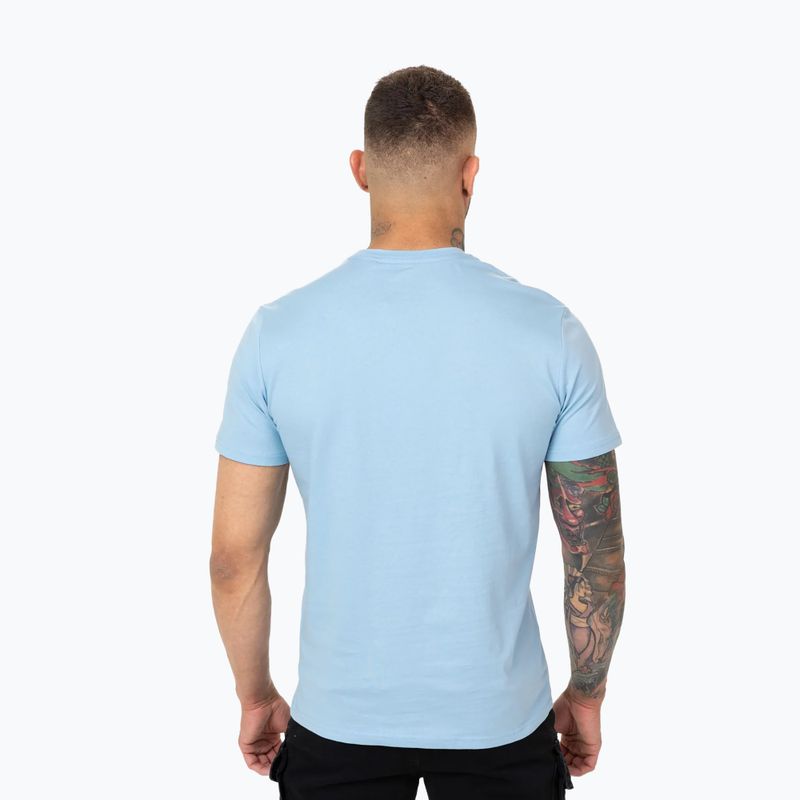 Férfi póló Pitbull Palms light blue 3