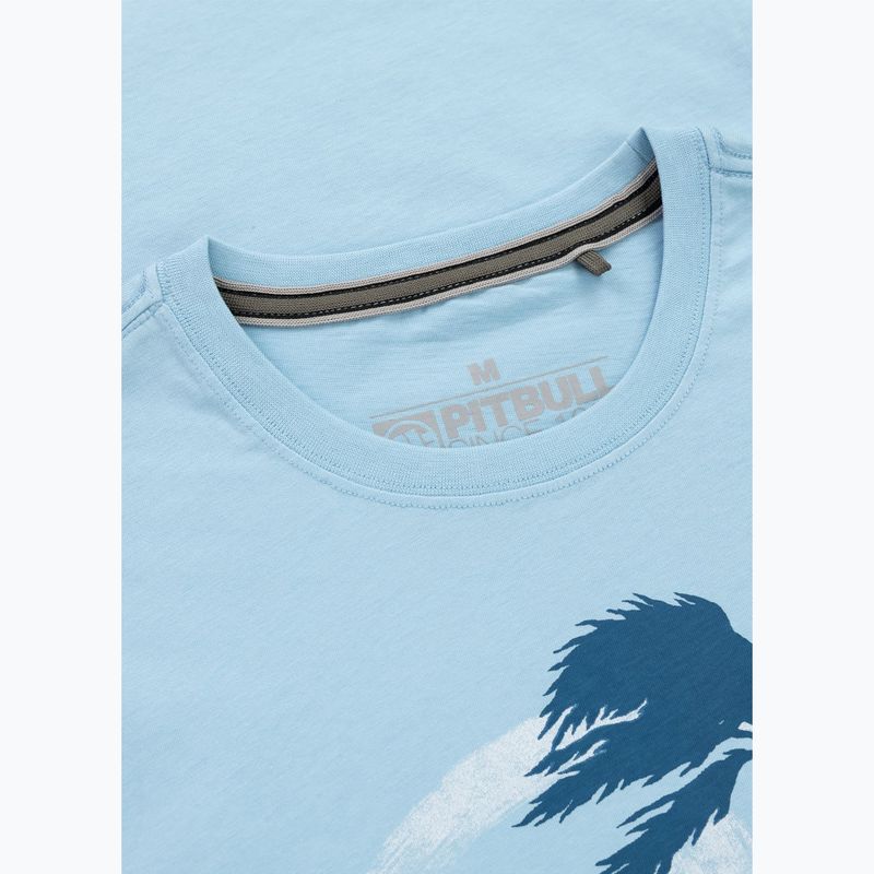 Férfi póló Pitbull Palms light blue 6