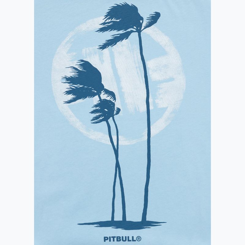 Férfi póló Pitbull Palms light blue 7
