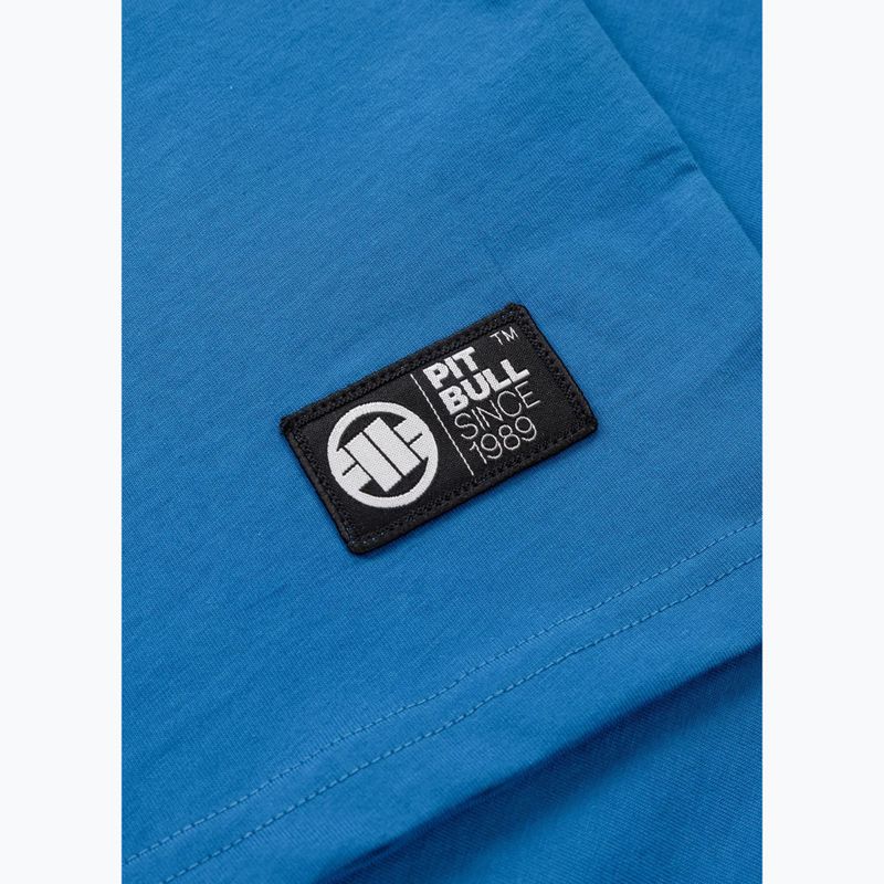 Férfi Pitbull Logo Palms árnyalat kék póló 9
