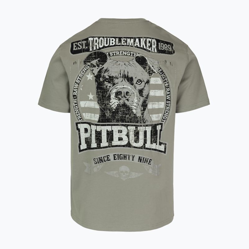 Pitbull Troublemarker poros szalvia férfi póló 2