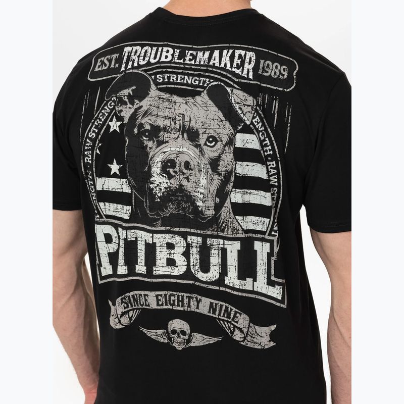 Pitbull Troublemarker férfi póló fekete 3