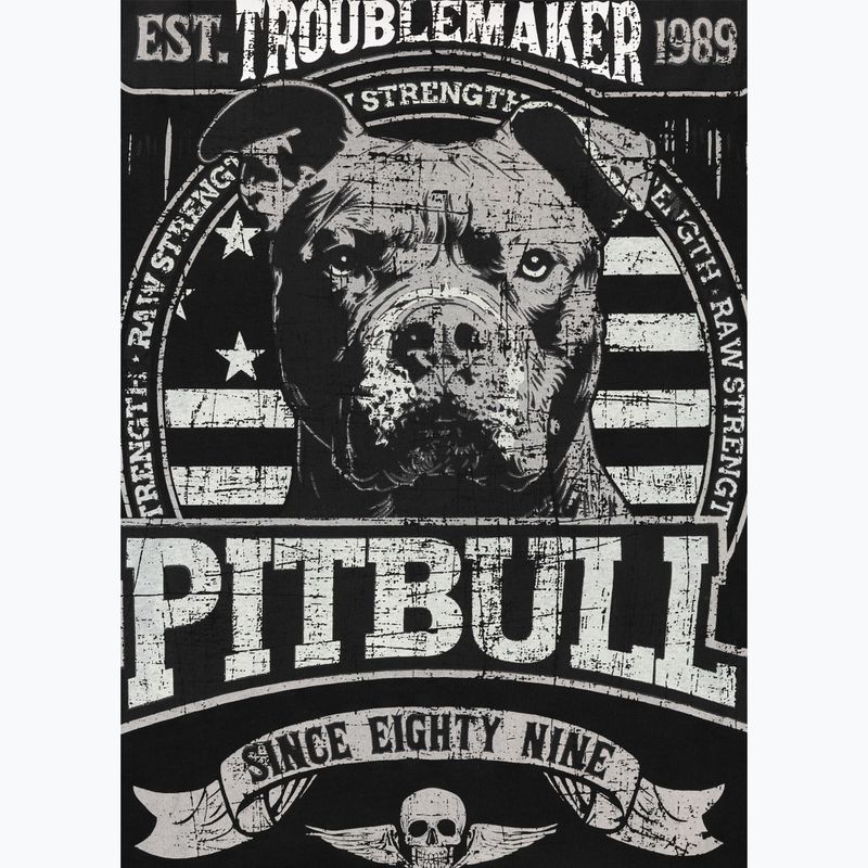 Pitbull Troublemarker férfi póló fekete 4