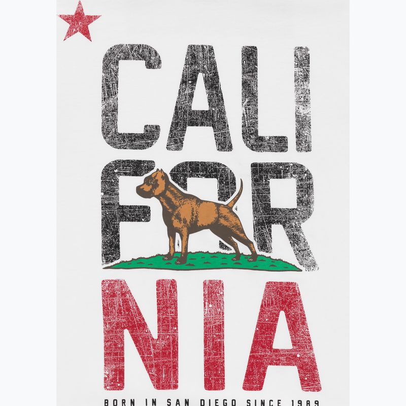 Férfi Pitbull California fehér póló 4