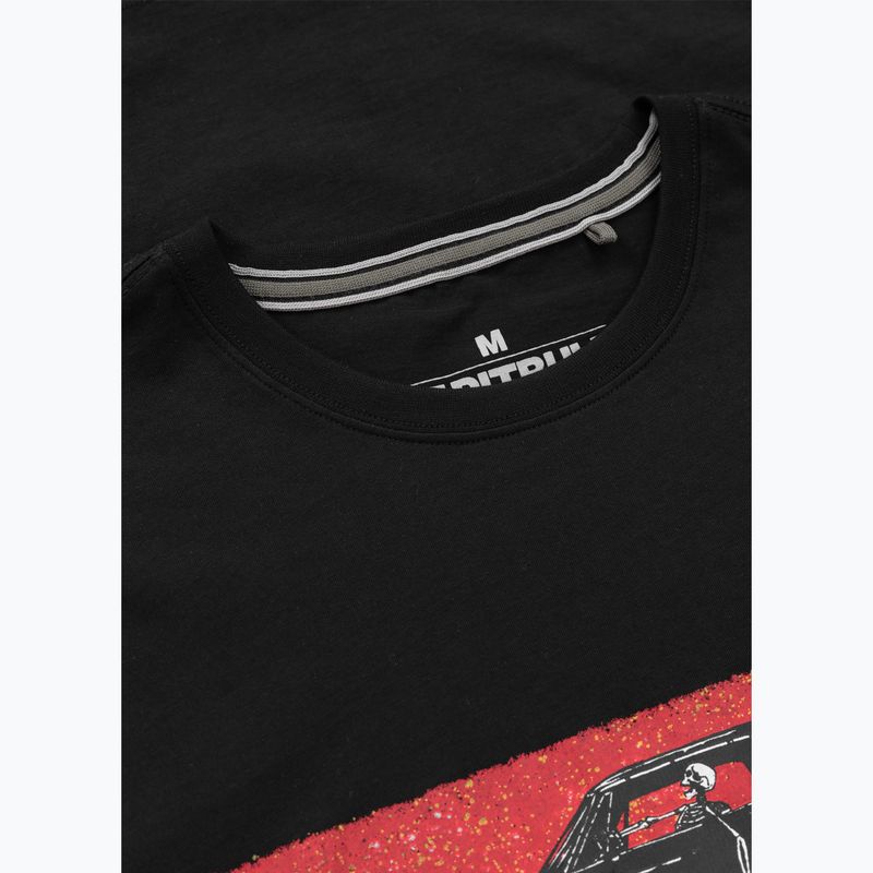 Pitbull Devil's férfi póló fekete 3