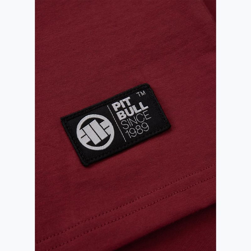 Pitbull Shot For Shot férfi póló burgundi 8