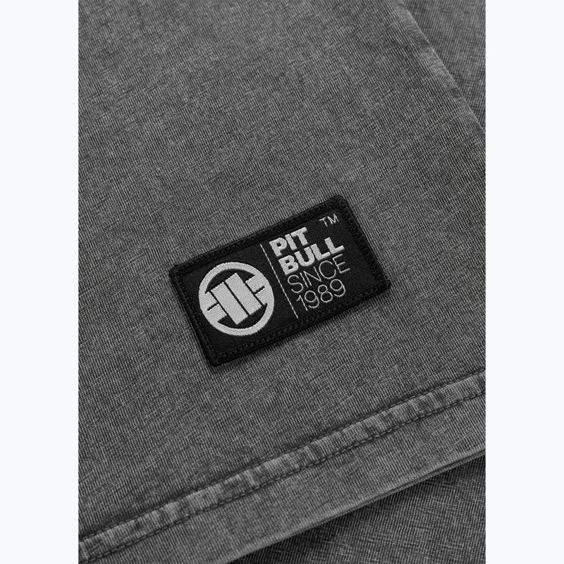 Pitbull Mt. Fuji férfi póló mosott szürke 8