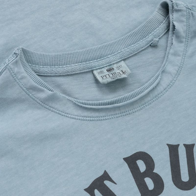 Férfi Pitbull Shkull Logo póló kék 3