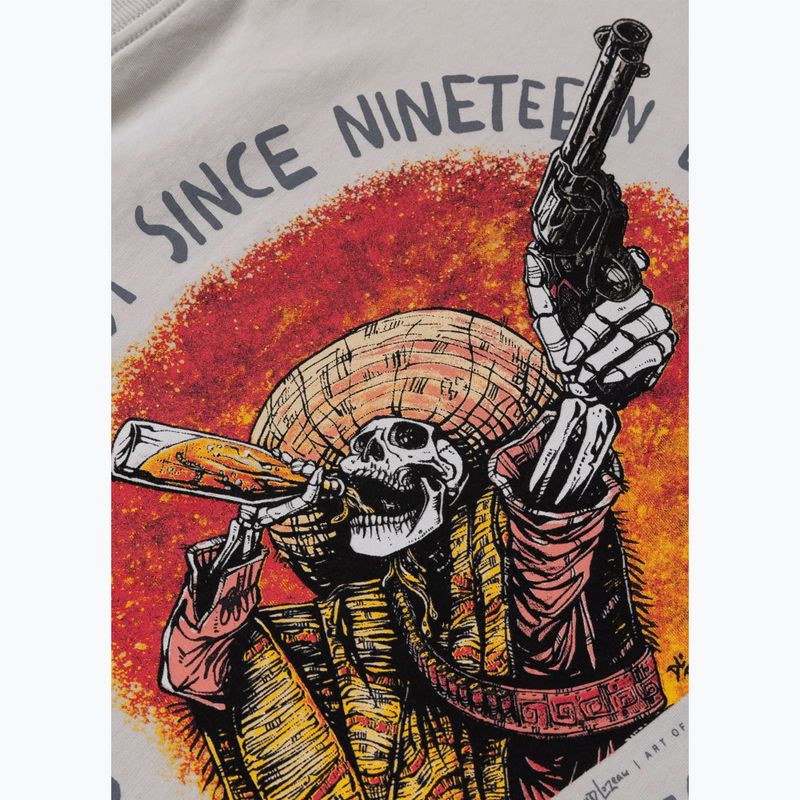 Pitbull Shot For Shot férfi póló fehér/kék 5