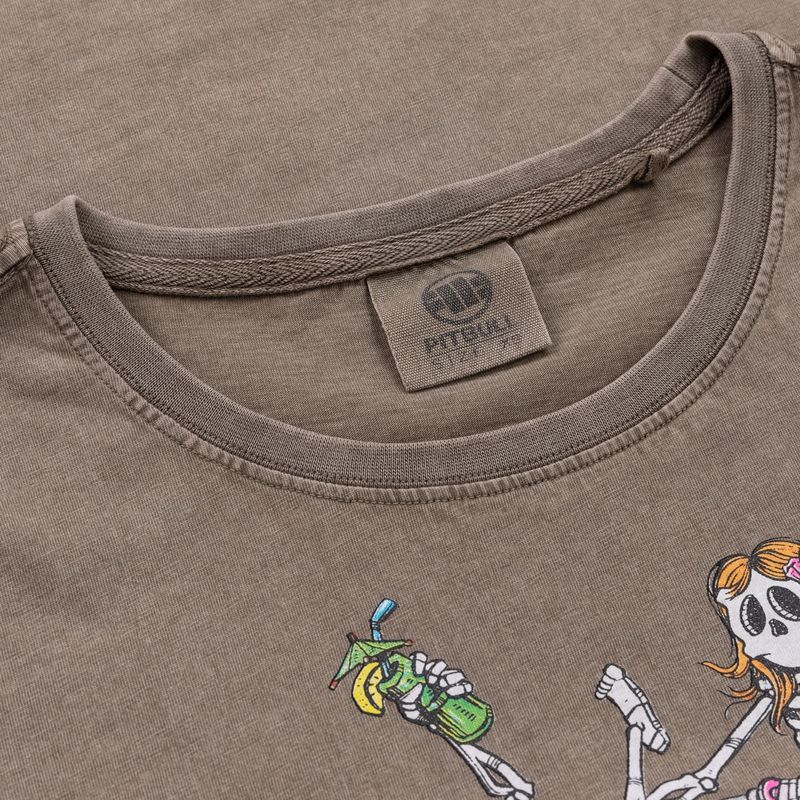 Pitbull Cruisinandboozin női póló sötétbarna 6