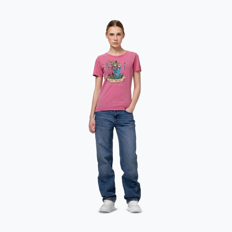 Pitbull Doubletrouble mosott rózsaszín férfi póló 2