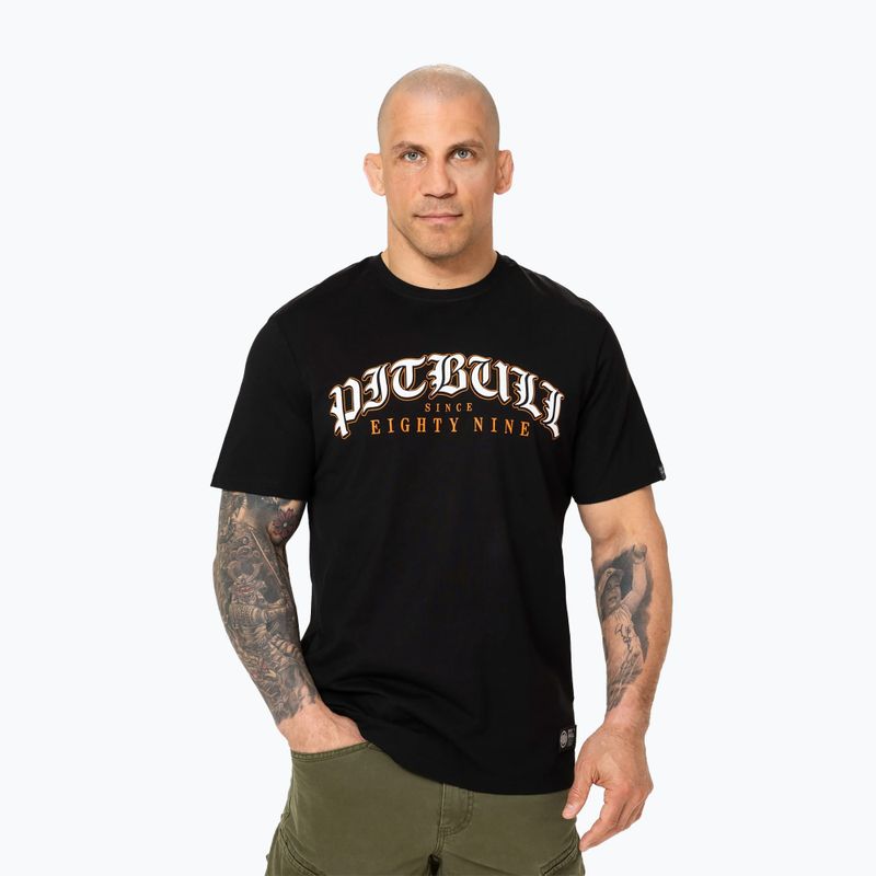 Pitbull Tattoo férfi póló fekete