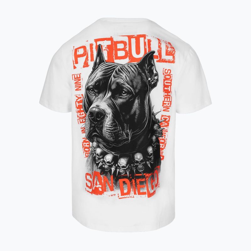 Férfi Pitbull Blacky fehér póló 6