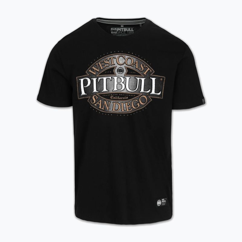 Pitbull Tommy Gun férfi póló fekete 5