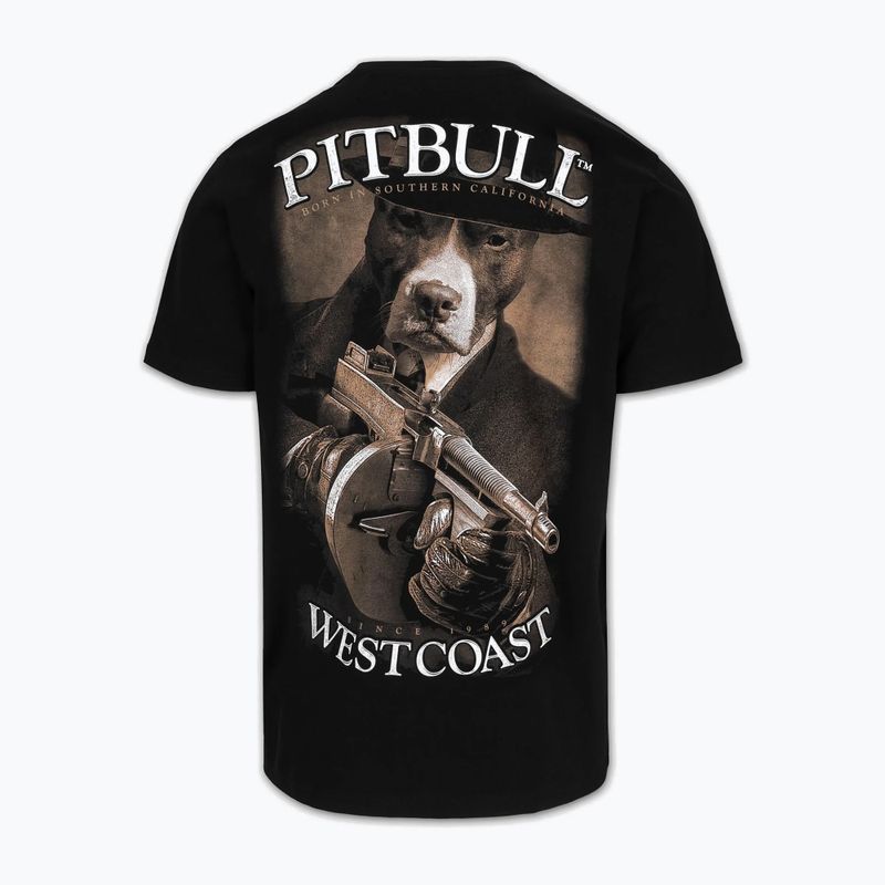 Pitbull Tommy Gun férfi póló fekete 6