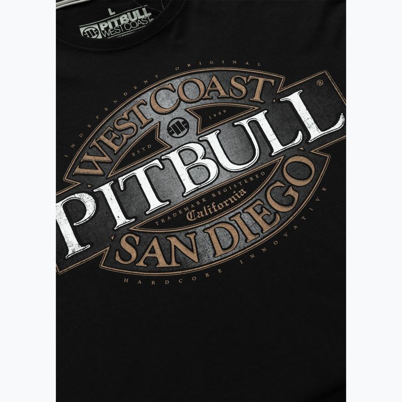 Pitbull Tommy Gun férfi póló fekete 8