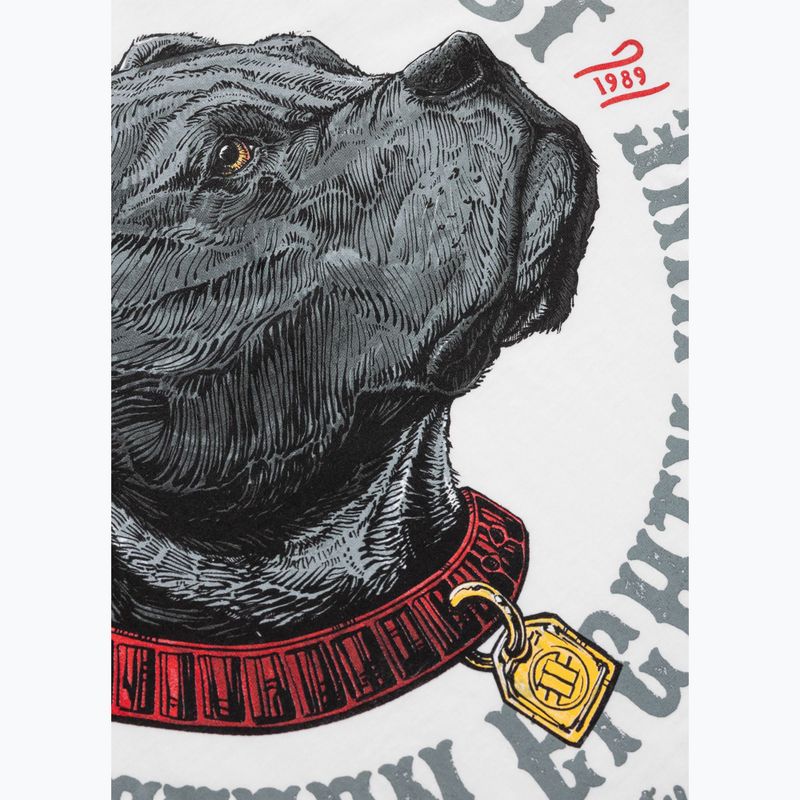 Pitbull Strength & Respect férfi póló fehér 5